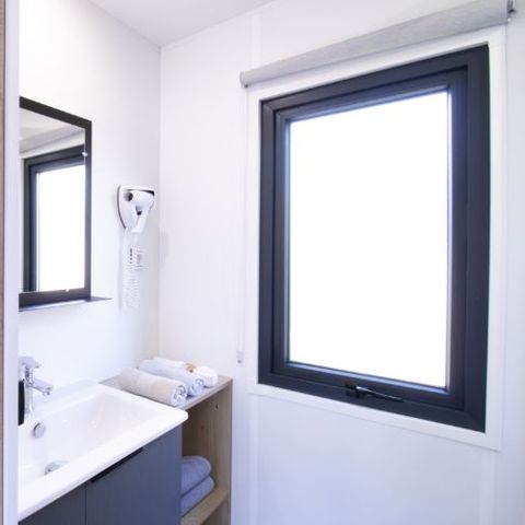 Stacaravan 4 personen - Stacaravan LUXE ANDIA met spa 4 personen