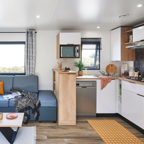 Stacaravan 6 personen - Mobile-Home LUXE JARA 6 personen
