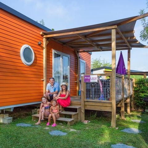 Stacaravan 6 personen - PRIVILEGE MENDIKOA 4-6 personen