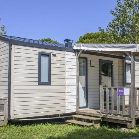 Stacaravan 4 personen - Mobile-Home IBARDIN**** 4 slaapplaatsen