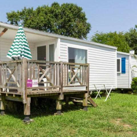 Stacaravan 4 personen - Mobile-Home CONFORT IBARDIN 4 personen