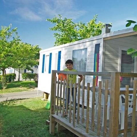 Stacaravan 6 personen - Mobile-Home CONFORT BAIGURA 6 personen