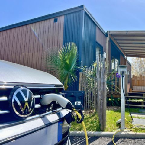 Stacaravan 6 personen - Stacaravan LUXE JARA met spa 6 personen
