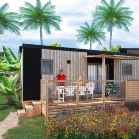Stacaravan 4 personen - LUXE ANDIA 4 personen