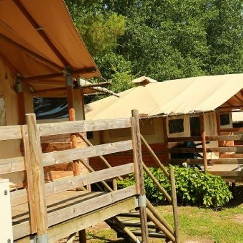 Tent 4 personen - Lodgetent GLAMPING IGUELDO 4 personen