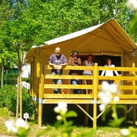 Tent 6 personen - Lodgetent GLAMPING ULIA 6 personen