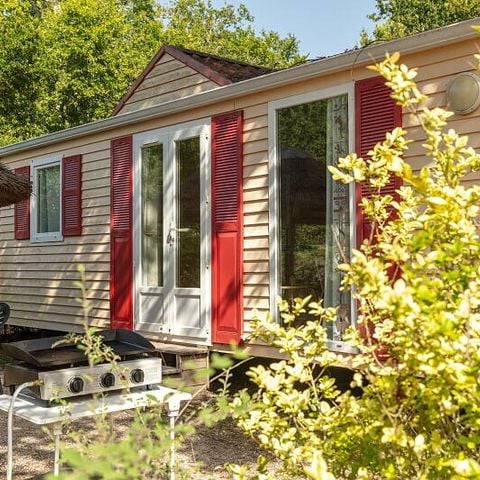 Stacaravan 4 personen - Stacaravan | Klassiek | 2 slaapkamers | 4 pers. | Overdekt terras | 1 badkamer
