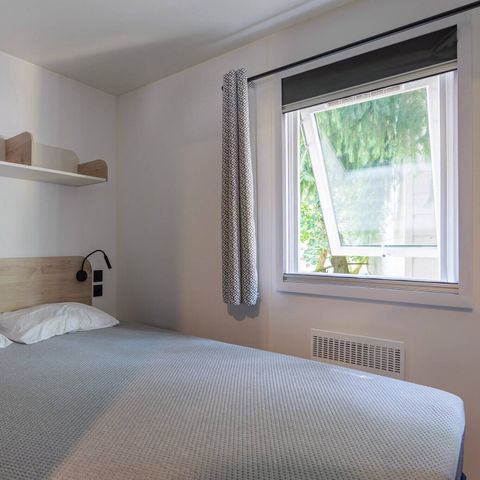Stacaravan 4 personen - Mobile-home | Comfort | 2 Slaapkamers | 4 Pers | Overdekt terras | 1 Badkamer | Airconditioning | TV