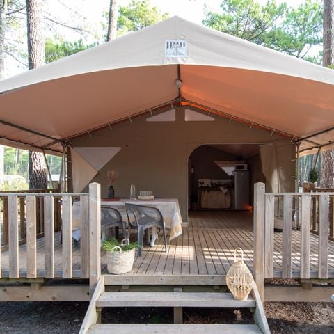 Safaritent 5 personen - Maori-tent.