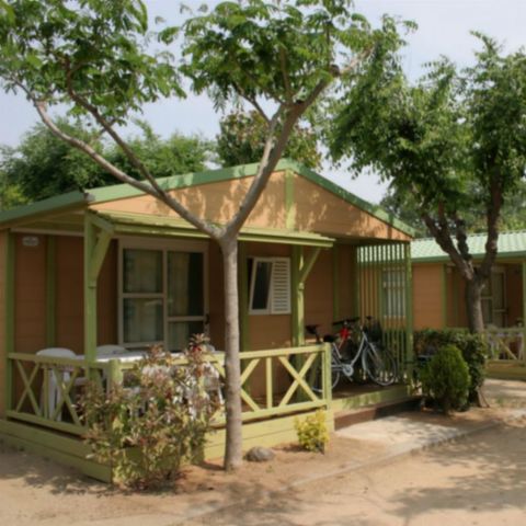 Chalet 5 personen - 5 plaatsen - 2 slaapkamers ( Airconditioning Tv Huishouden )