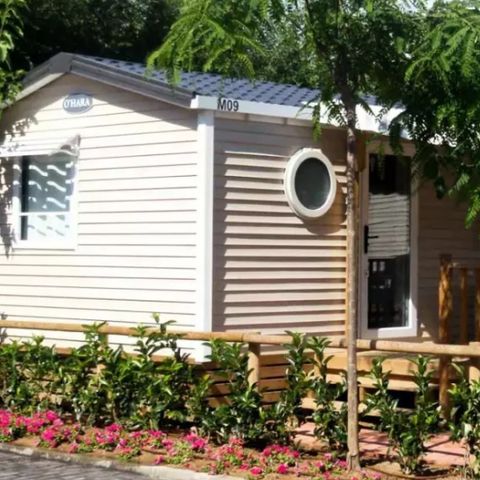 Stacaravan 6 personen - Mobile-Home 4 Kamers 6 Personen Airconditioning + TV