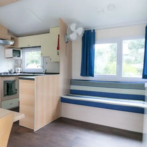 Stacaravan 6 personen - Emerald (3 bedrooms)