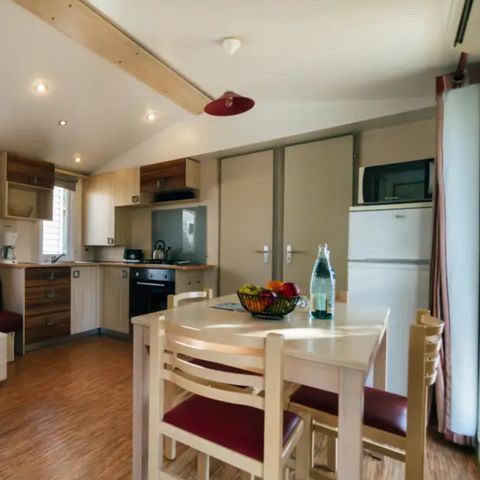 Stacaravan 6 personen - Sapphire (2 bedrooms)