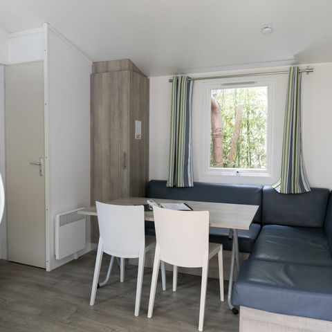 Stacaravan 6 personen - Amber 3 slaapkamers