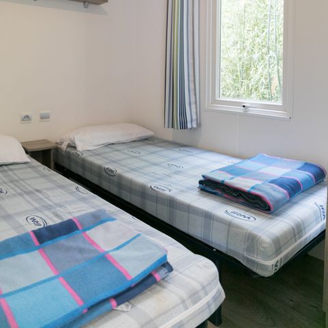 Stacaravan 6 personen - Amber 3 slaapkamers
