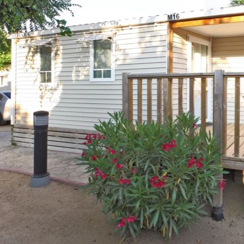 Stacaravan 4 personen - Stacaravan voor 4 personen 2 slaapkamers (airconditioning, tv)