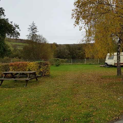Kampeerplaats - Wandel- of fietsarrangement met tent
