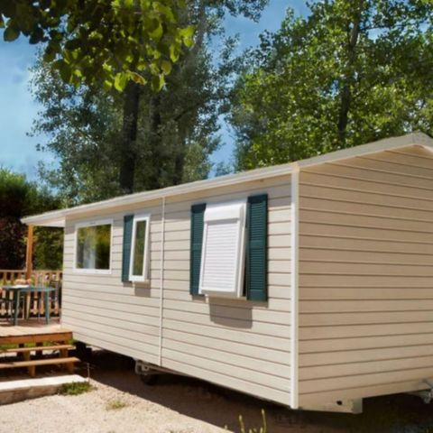 Stacaravan 4 personen - Klassieke stacaravan met 2 slaapkamers voor 4 personen op zaterdag