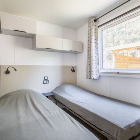 Stacaravan 4 personen - Stacaravan Premium 2 Slaapkamers 4 Personen Zaterdag