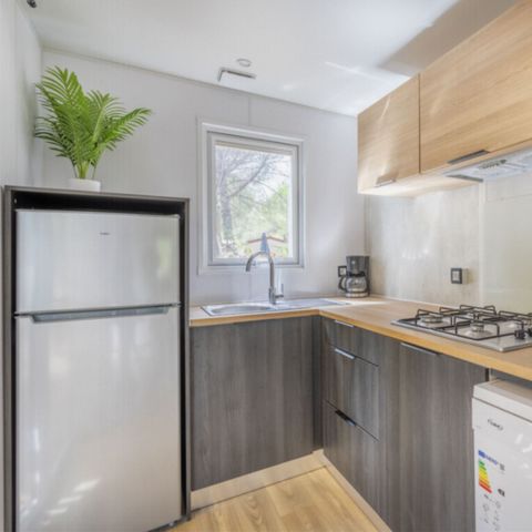 Stacaravan 4 personen - Stacaravan Premium 2 Slaapkamers 4 Personen Zaterdag