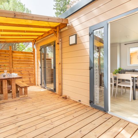 Stacaravan 4 personen - Premium 2 slaapkamers 4p zaterdag