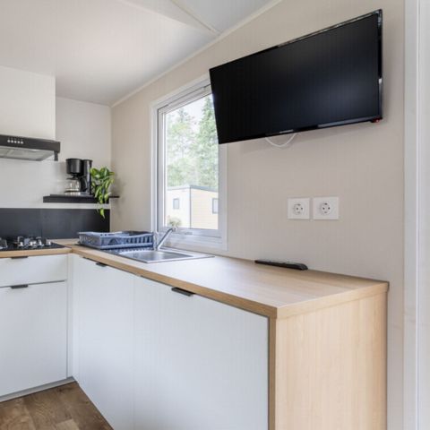 Stacaravan 6 personen - Stacaravan Comfort + 3 Slaapkamers 6 Personen Zaterdag