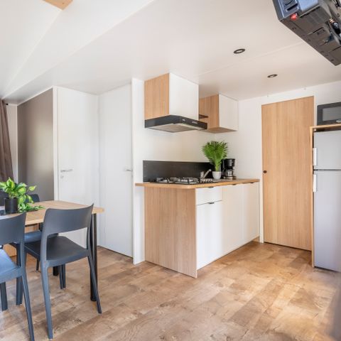 Stacaravan 4 personen - Comfort+ 2 Slaapkamers 4 Personen Zaterdag
