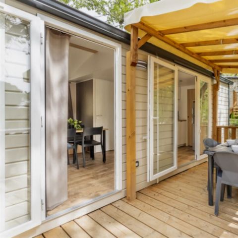 Stacaravan 4 personen - Comfort+ 2 Slaapkamers 4 Personen Zaterdag