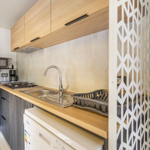 Stacaravan 6 personen - Premium 3 slaapkamers