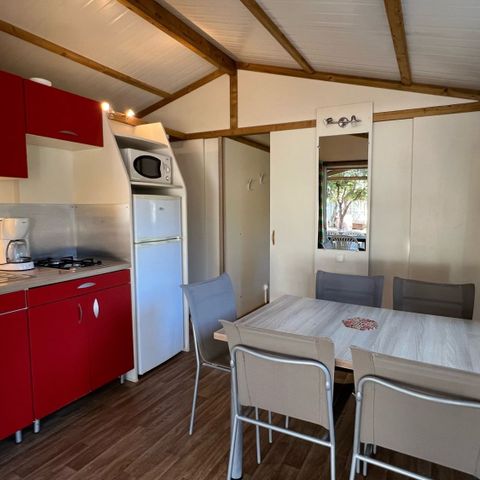 Chalet 5 personen - 2 slaapkamers met airconditioning
