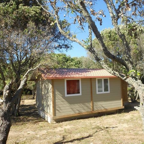 Chalet 4 personen - Houten 2 slaapkamers Airconditioning
