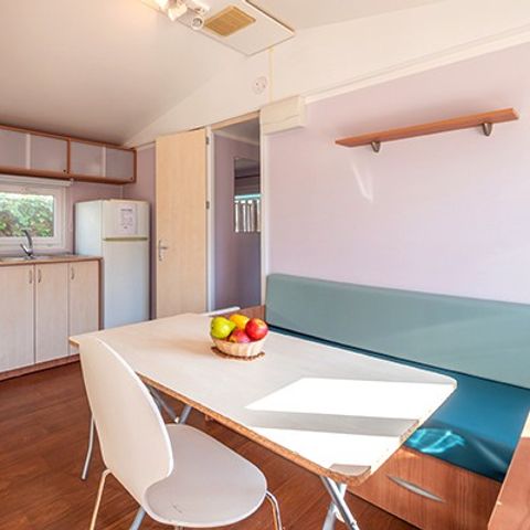 Stacaravan 4 personen - Klassiek | 2 slaapkamers | 4 pers. | Eenpersoons terras