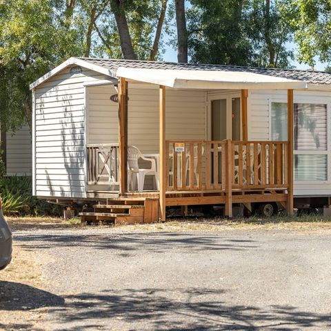 Stacaravan 4 personen - Stacaravan | Klassiek | 2 slaapkamers | 4 pers. | Eenpersoons terras | TV