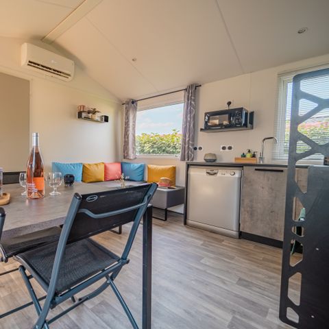 Stacaravan 8 personen - QUATTRO