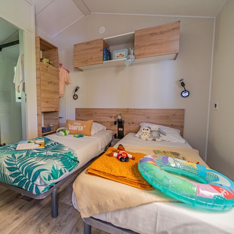 Stacaravan 4 personen - PREMIUM JACUZZI