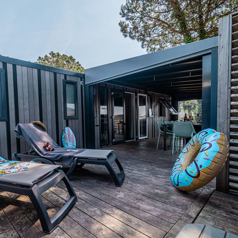 Stacaravan 8 personen - QUATRO PREMIUM JACUZZI