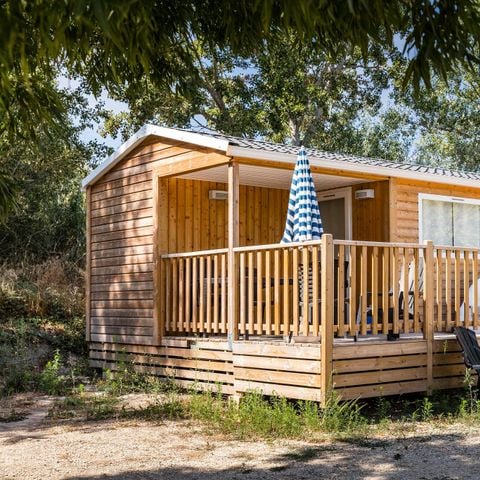 Stacaravan 4 personen - Stacaravan | Premium | 2 Slaapkamers | 4 Pers | Enig terras | Airconditioning | TV