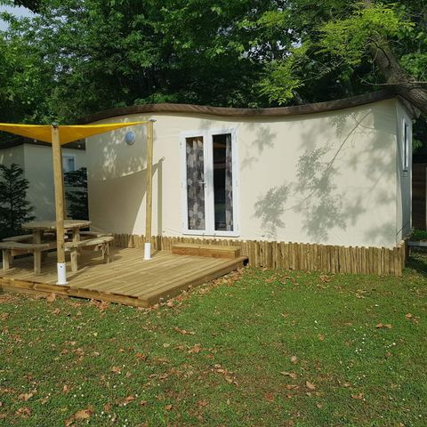 Glampingtent 6 personen - Canvas bungalow | 2 slaapkamers | 4/6 personen | Geen badkamer | Airconditioning