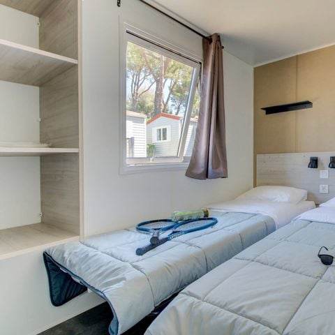 Stacaravan 6 personen - Mobile-home | Comfort | 3 Slaapkamers | 6 Pers. | Terras Lounge | Klimaat.