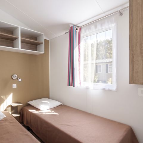 Stacaravan 6 personen - 3 slaapkamers - Trio - CLIM