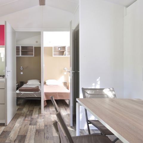 Stacaravan 6 personen - 3 slaapkamers - Trio - CLIM