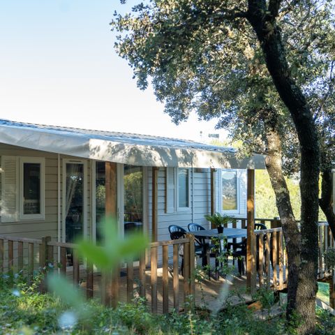 Stacaravan 6 personen - 3 slaapkamers - 6 personen