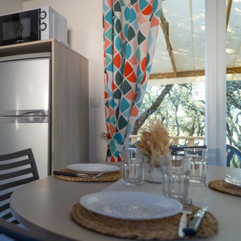 Stacaravan 5 personen - 2 kamers voor 4/5 personen