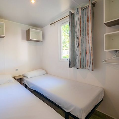 Stacaravan 6 personen - Comfort | 3 Slaapkamers | 6 Pers. | Verhoogd terras