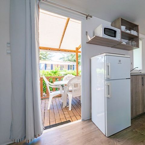 Stacaravan 6 personen - Comfort | 3 Slaapkamers | 6 Pers. | Verhoogd terras