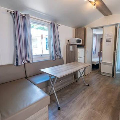 Stacaravan 4 personen - Stacaravan | Comfort | 2 Slaapkamers | 4 Pers. | Verhoogd terras