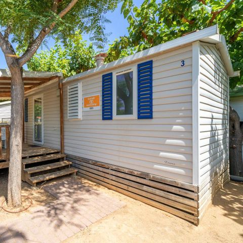 Stacaravan 4 personen - Stacaravan | Comfort | 2 Slaapkamers | 4 Pers. | Verhoogd terras