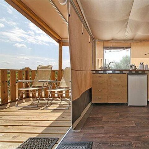 Lodge 5 personen - Super Lodge Tent | 2 Slaapkamers | 4/5 Pers.
