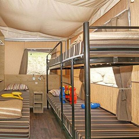 Lodge 5 personen - Super Lodge Tent | 2 Slaapkamers | 4/5 Pers.