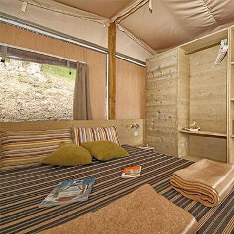Lodge 5 personen - Super Lodge Tent | 2 Slaapkamers | 4/5 Pers.